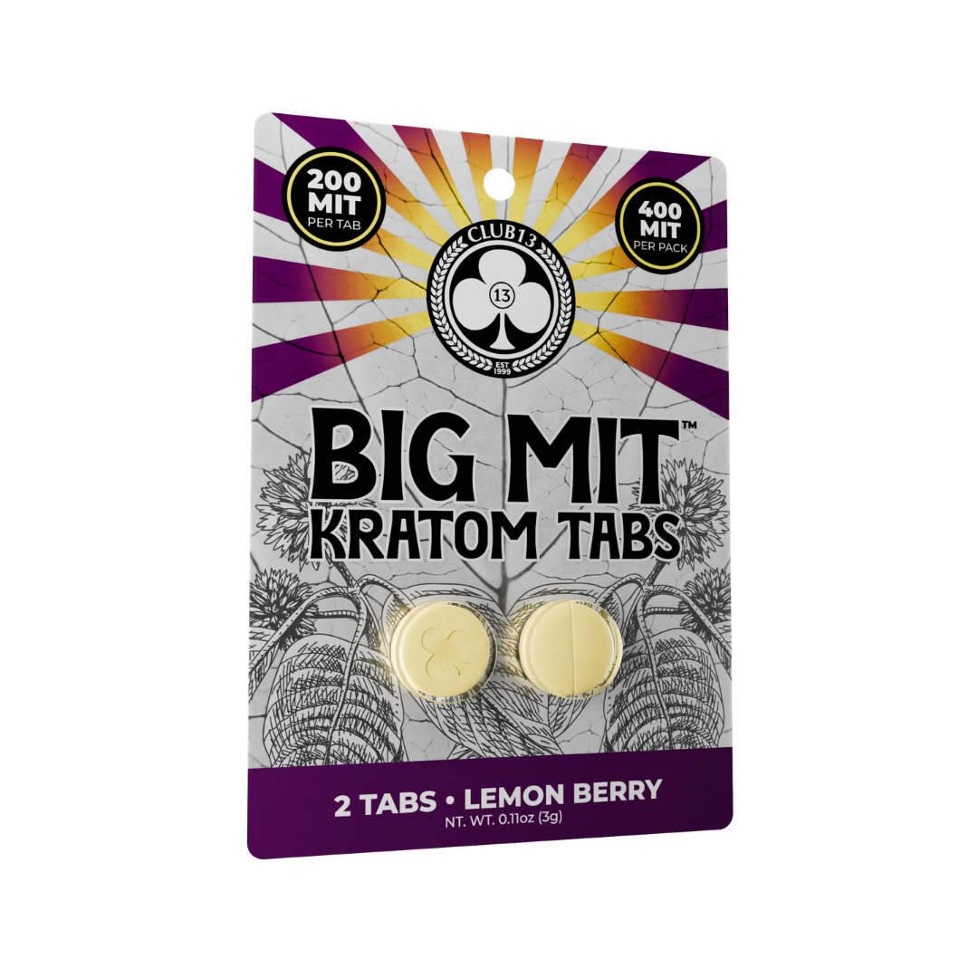 Lemon Berry BIG MIT Kratom Tabs
