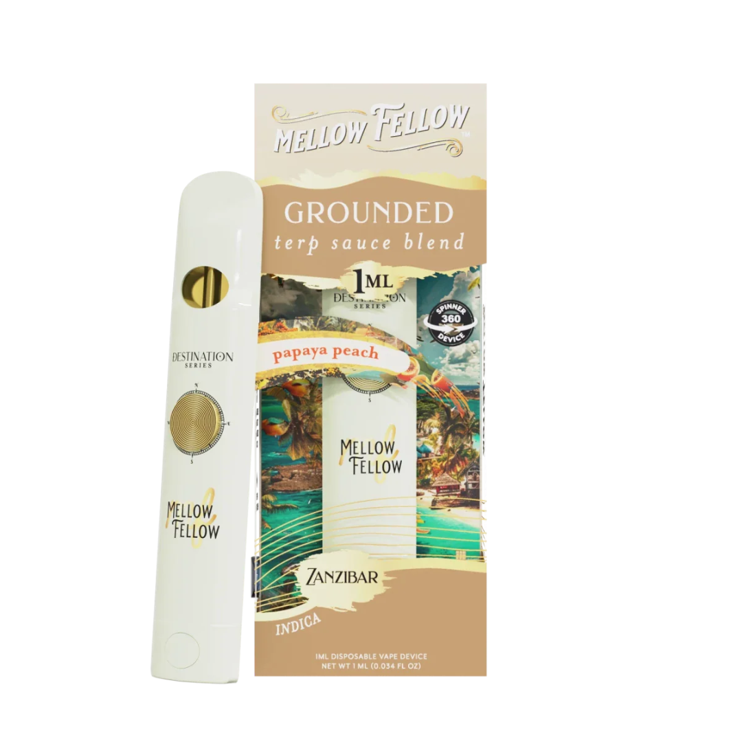 Papaya Peach | Grounded Blend - Spinner Vape