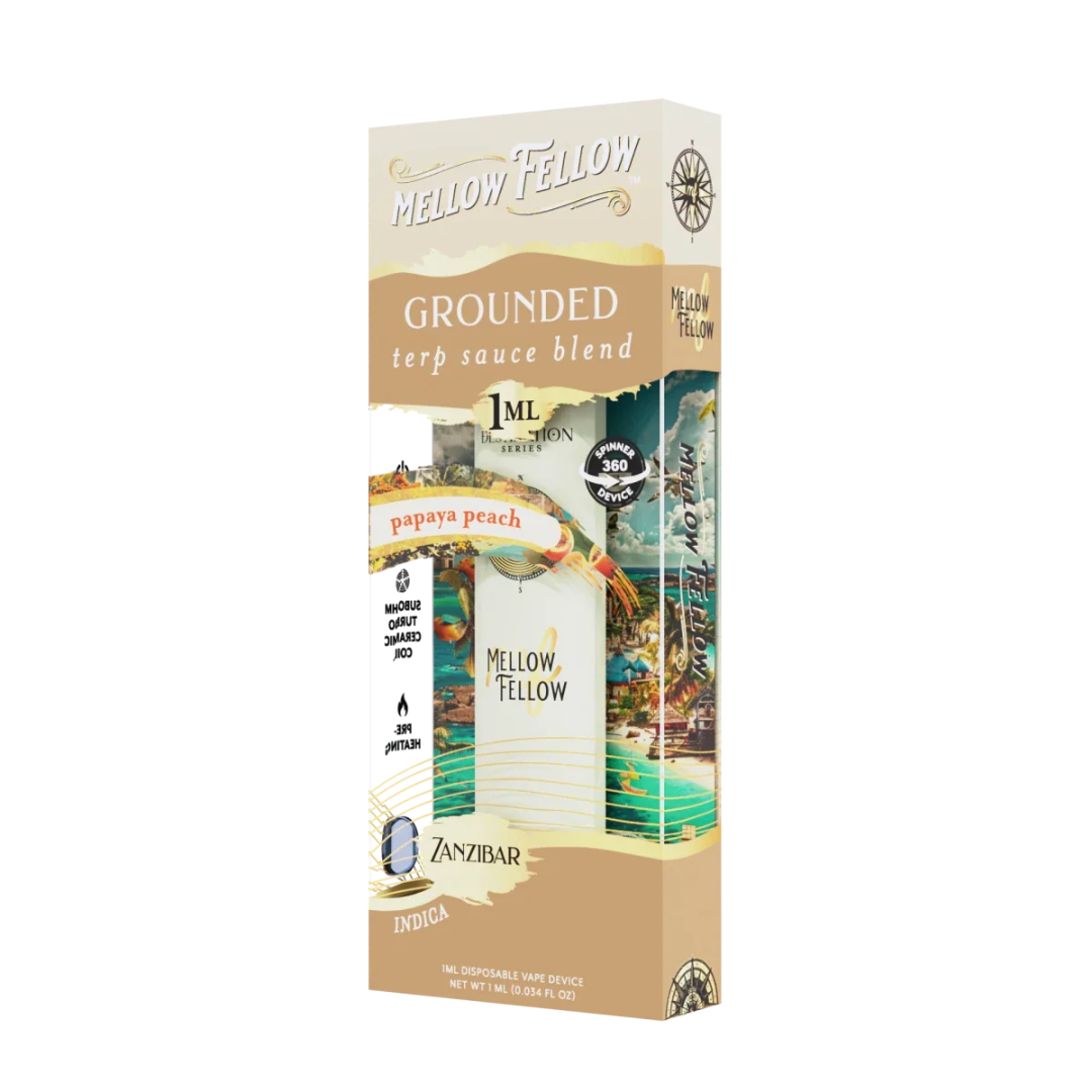Papaya Peach | Grounded Blend - Spinner Vape