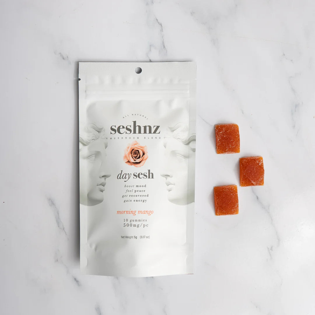 Morning Mango - Day Sesh - Mushroom Blend Gummies