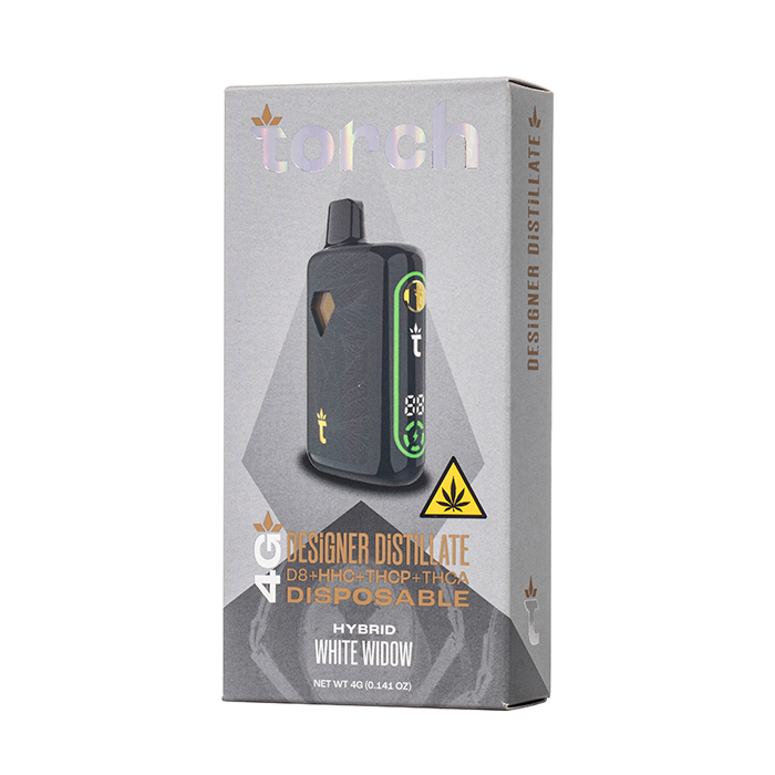 TORCH DESIGNER | 4G VAPE | WHITE WIDOW