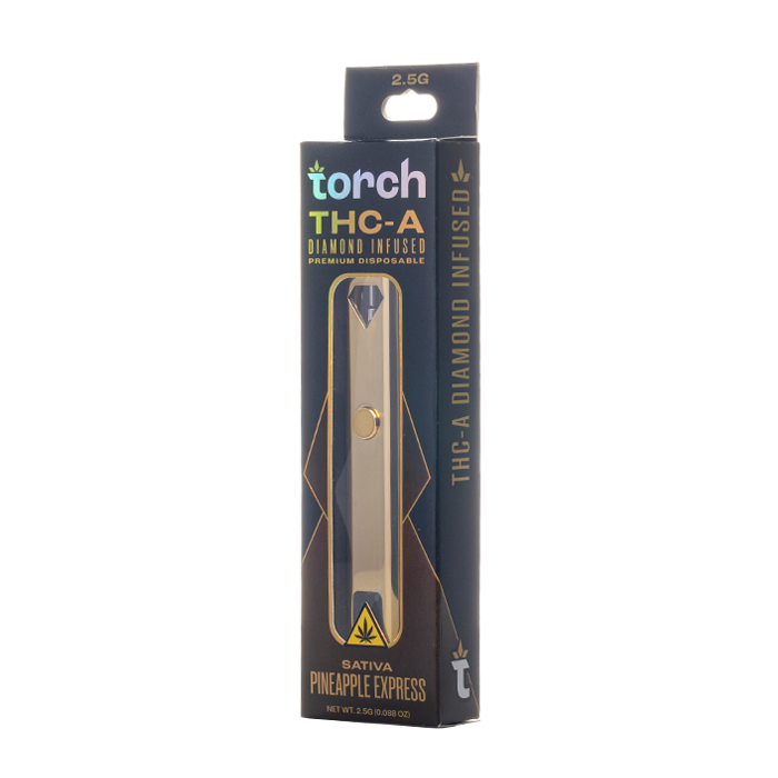 TORCH DIAMOND THC-A | 2.5G VAPE | PINEAPPLE EXPRESS