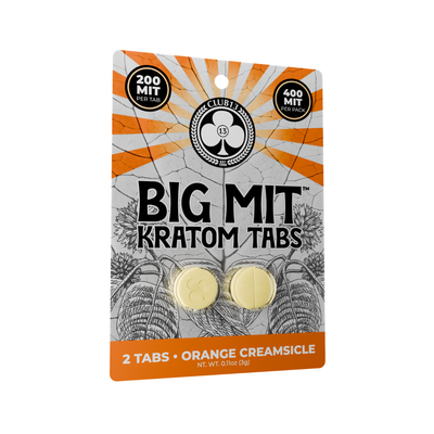 Orange Creamsicle BIG MIT Kratom Tabs
