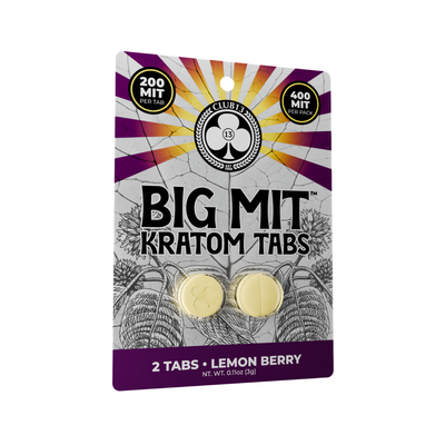Lemon Berry BIG MIT Kratom Tabs
