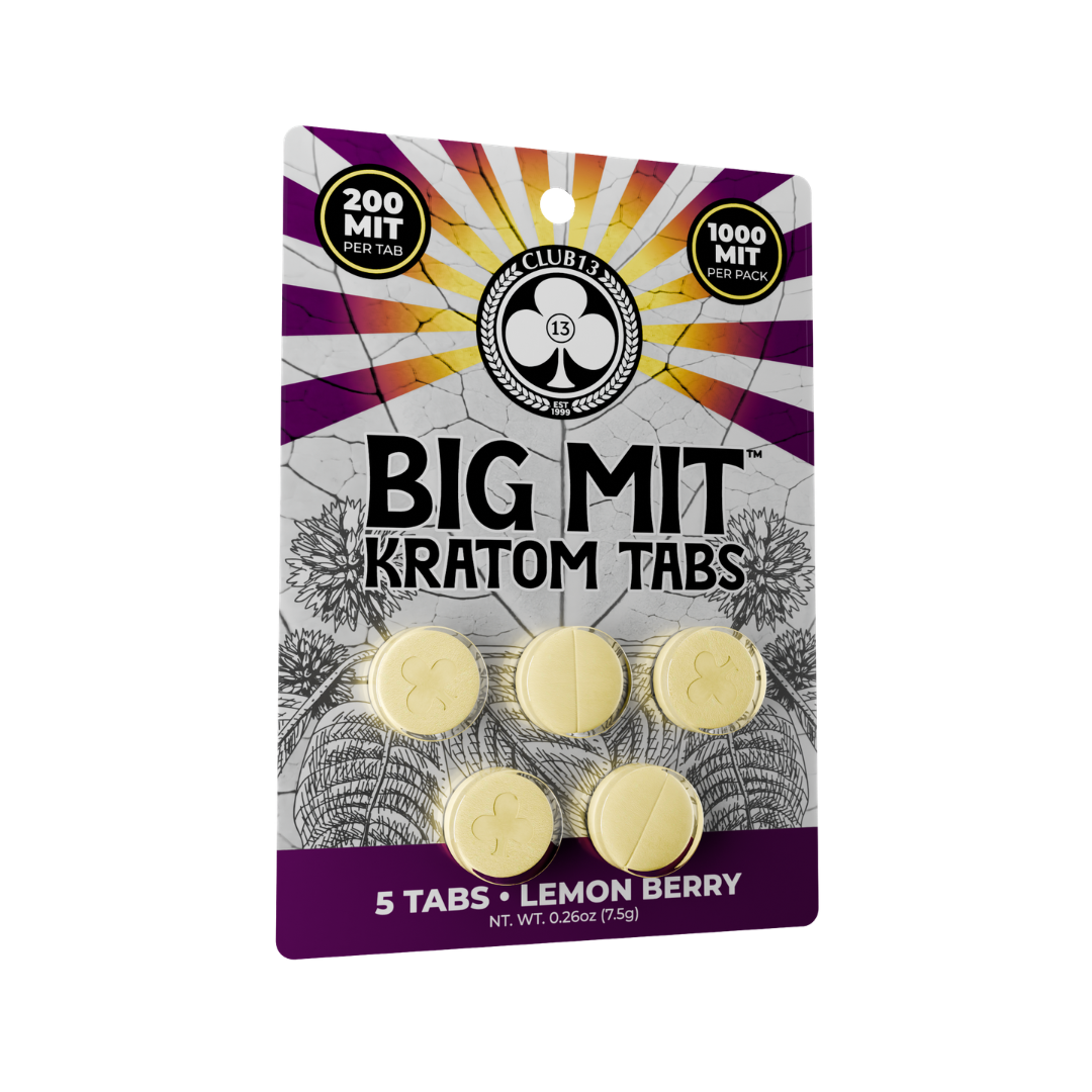 Lemon Berry BIG MIT Kratom Tabs