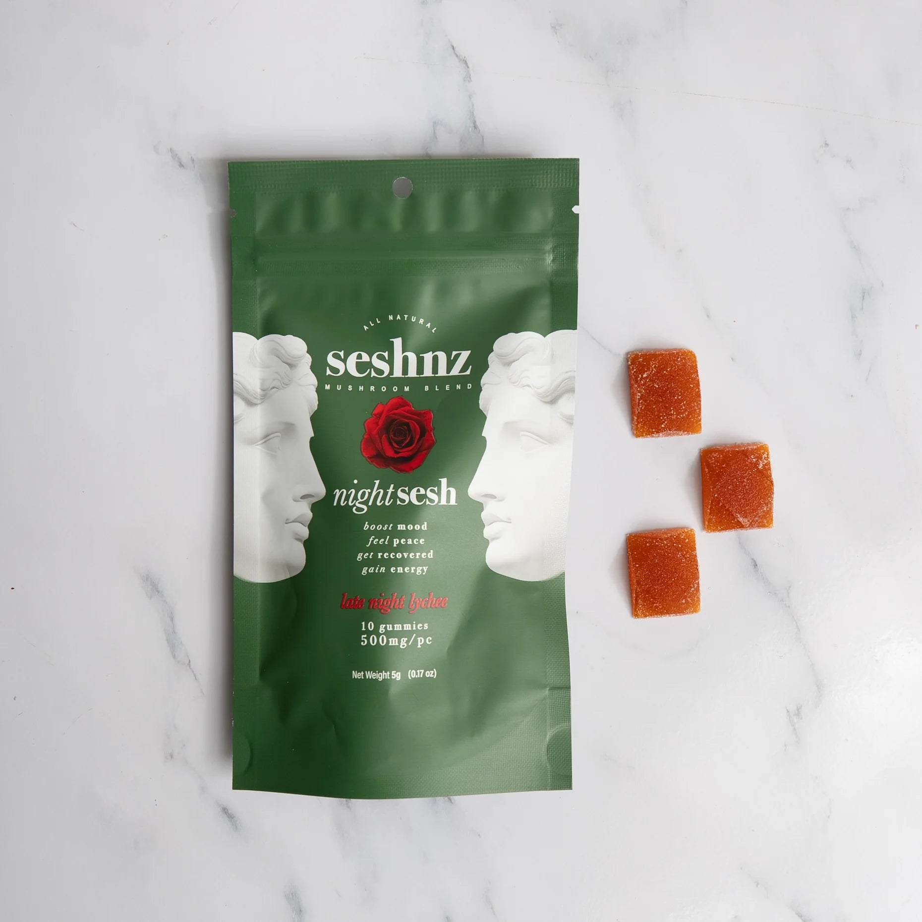 Late Night Lychee - Night Sesh - Mushroom Blend Gummies