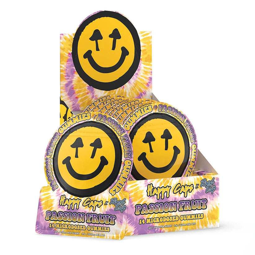 Happy Caps® x Road Trip - Passion Fruit - MICRODOSED
