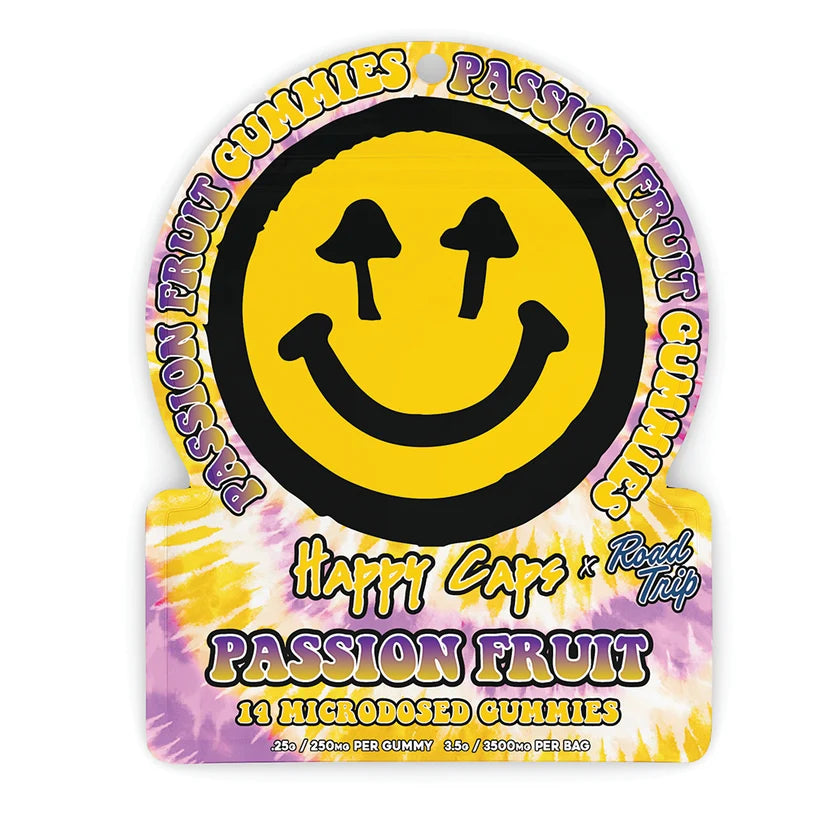 Happy Caps® x Road Trip - Passion Fruit - MICRODOSED