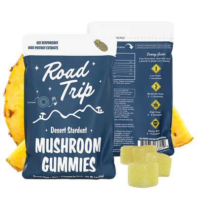 Desert Stardust Mushroom Gummies - Pineapple