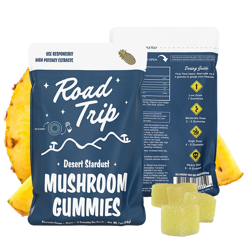 Desert Stardust Mushroom Gummies - Pineapple
