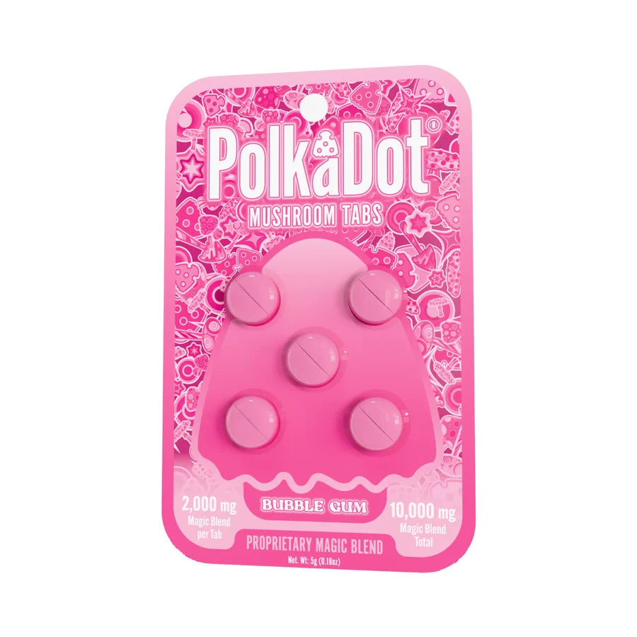 Bubble Gum Mushroom Tabs | 5ct - 10g
