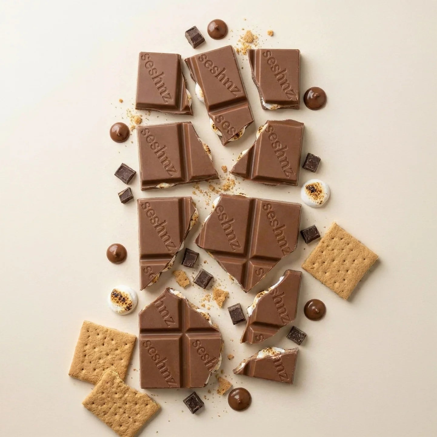 Campfire S'mores - Mushroom Blend Chocolate