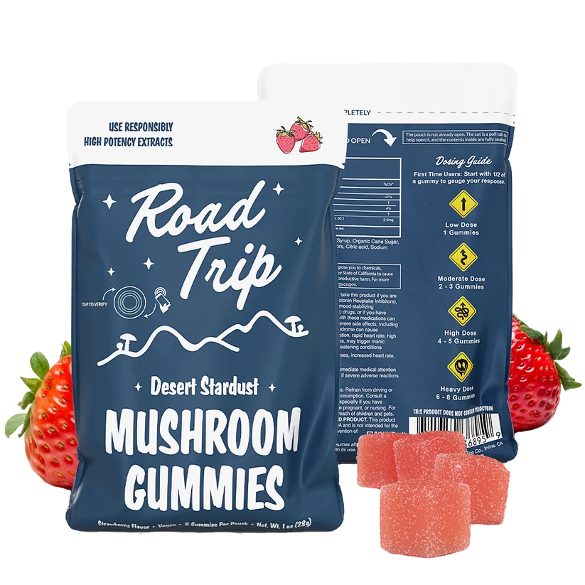 Desert Stardust Mushroom Gummies - Strawberry