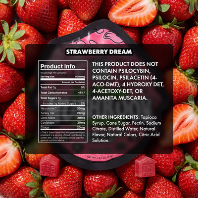 Strawberry Dream Mushroom Gummies