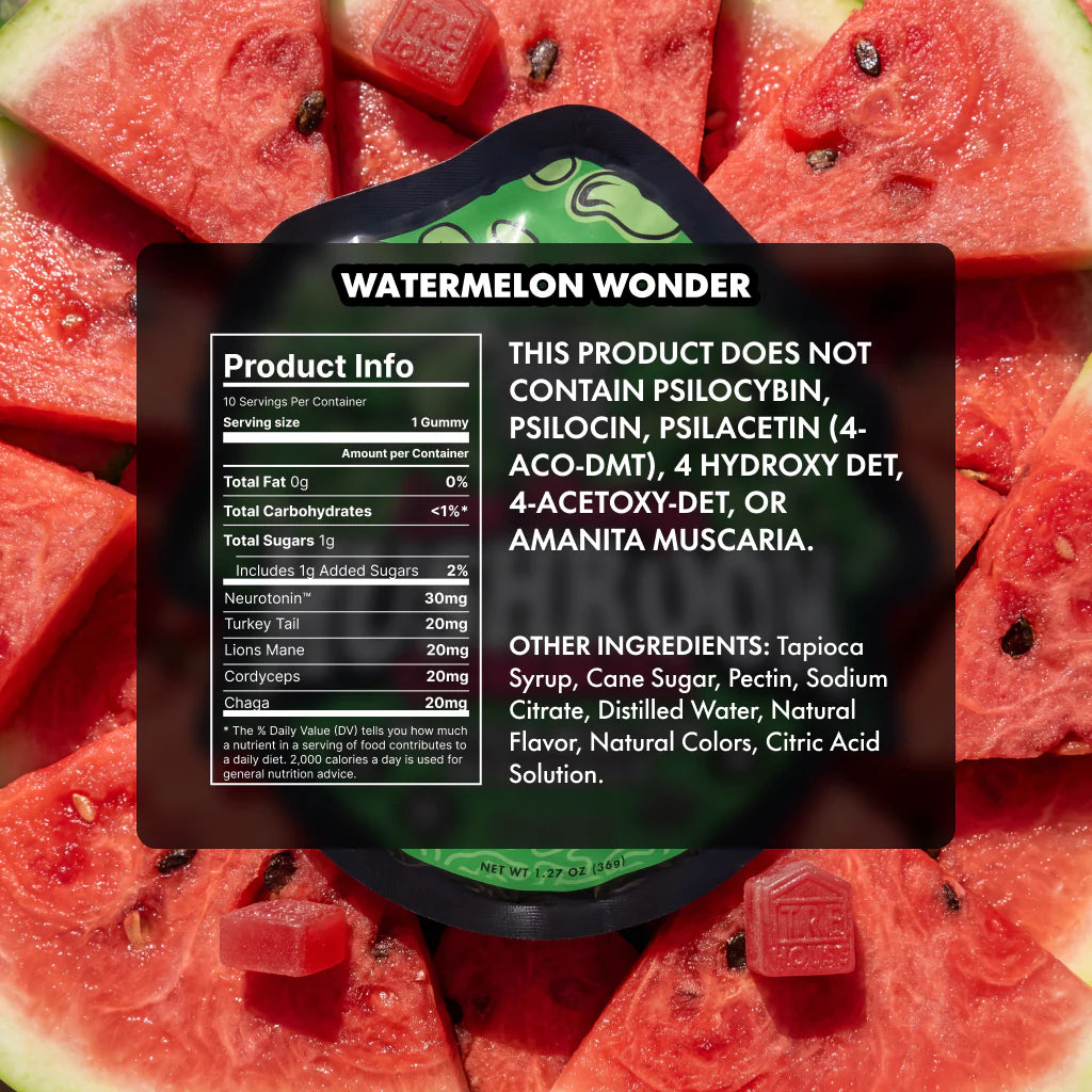 Watermelon Wonder Mushroom Gummies