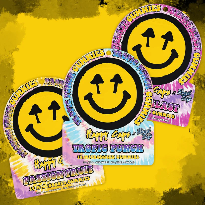 Happy Caps® x Road Trip - Berry Blast - MICRODOSED