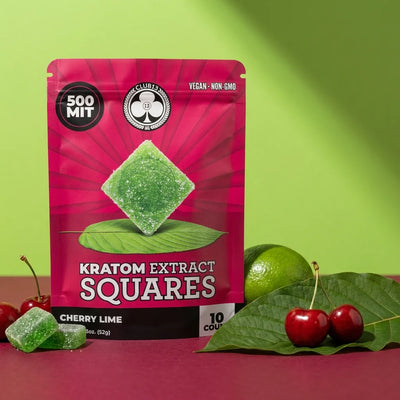 Cherry Lime Kratom Squares