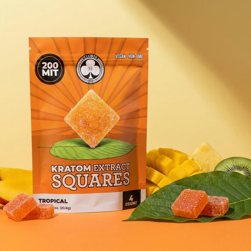 Tropical Kratom Squares