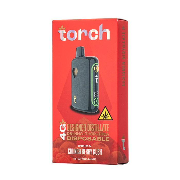 Torch Designer  | 4G VAPE | CRUNCH BERRY KUSH
