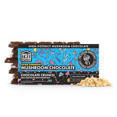 Chocolate Crunch Mushroom Chocolate Bar