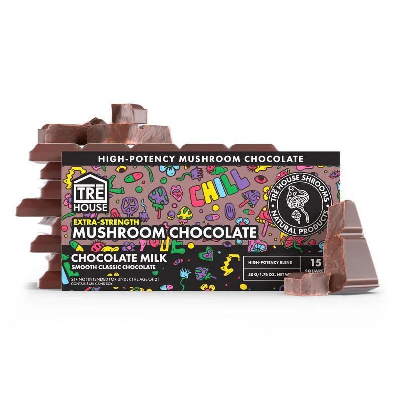 Chocolate Milk Mushroom Chocolate Bar