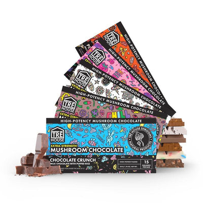 Cookies & Cream Mushroom Chocolate Bar