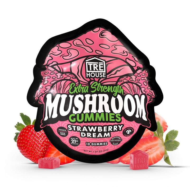 Strawberry Dream Mushroom Gummies